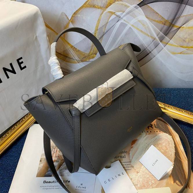 CELINE MICRO BELT BAG 189153ZVA.10DC (24cm*20cm*13cm)