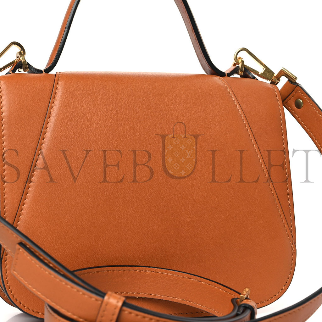 VERSACE VITELLO BAROCCO VIRTUS V SMALL TOP HANDLE SHOULDER BAG BROWN (20*16*5cm) VERSACE VITELLO BAROCCO VIRTUS V SMALL TOP HANDLE SHOULDER BAG BROWN (20*16*5cm)