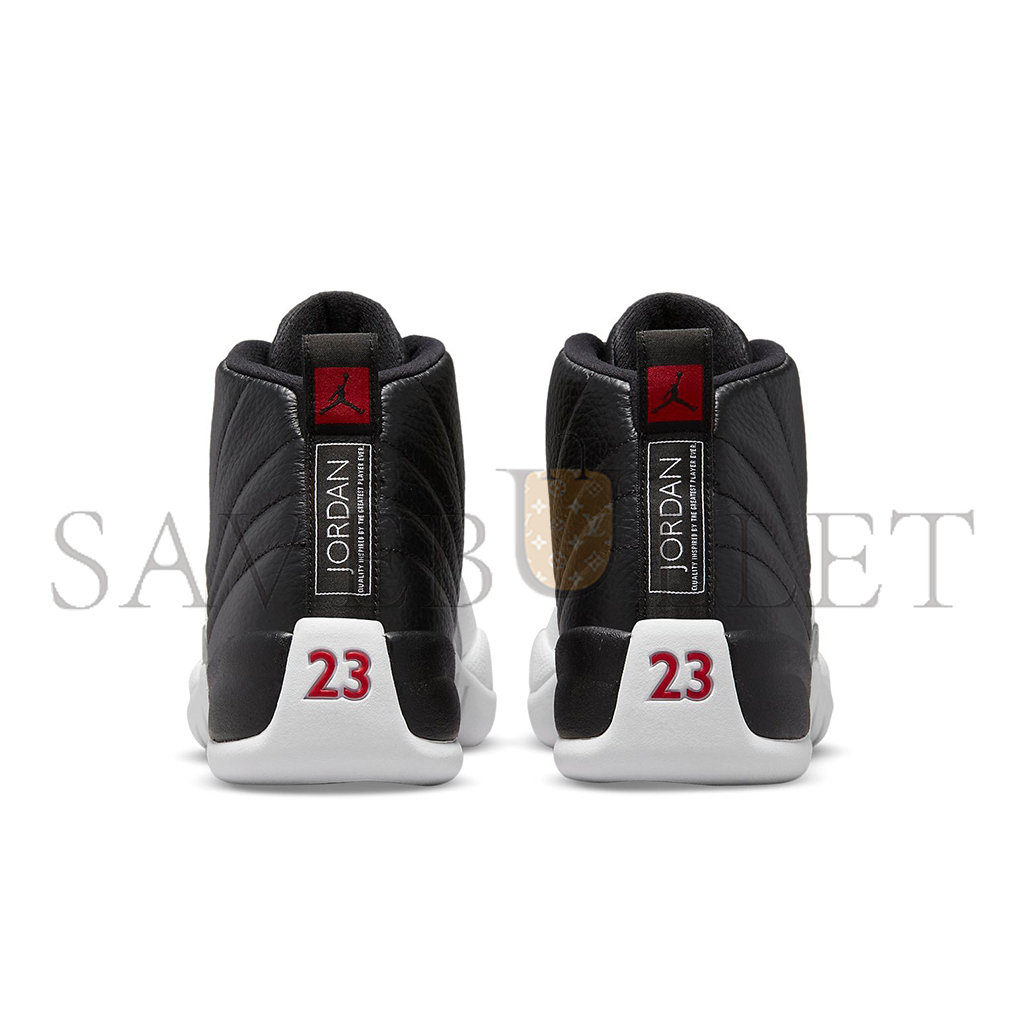 NIKE AIR JORDAN 12 BLACK AND PLAYOFFS CT8013-006