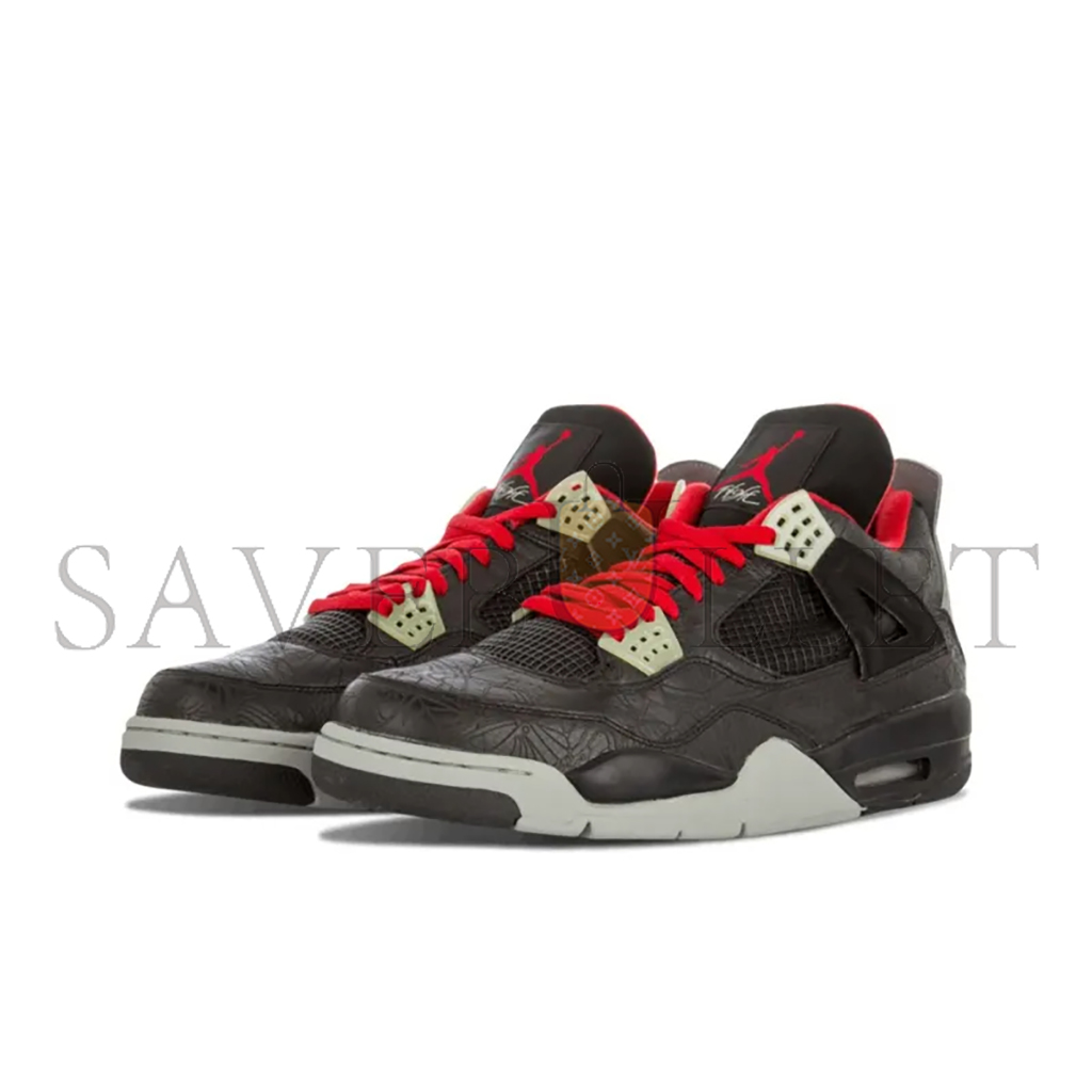 NIKE JORDAN 4 RETRO BLACK LASER 312255-061