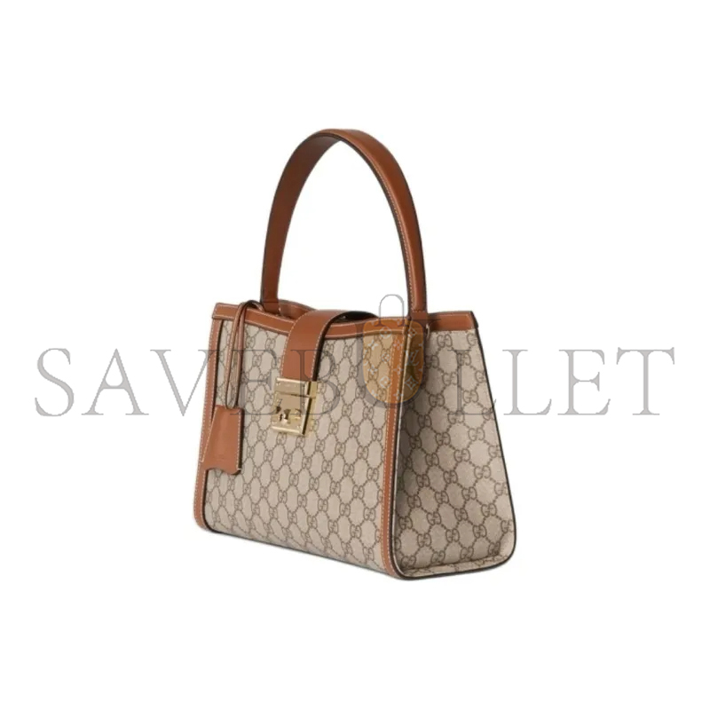 GUCCI PADLOCK FABRIC LARGE SHOULDER BAG ‎838991 (31*21*11cm)