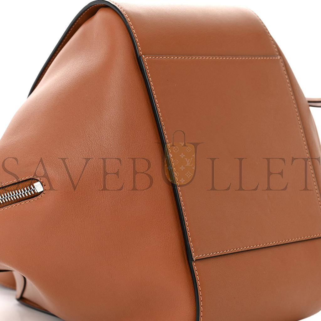 LOEWE CALFSKIN SMALL HAMMOCK SHOULDER BAG TAN (30*25*13.5cm)