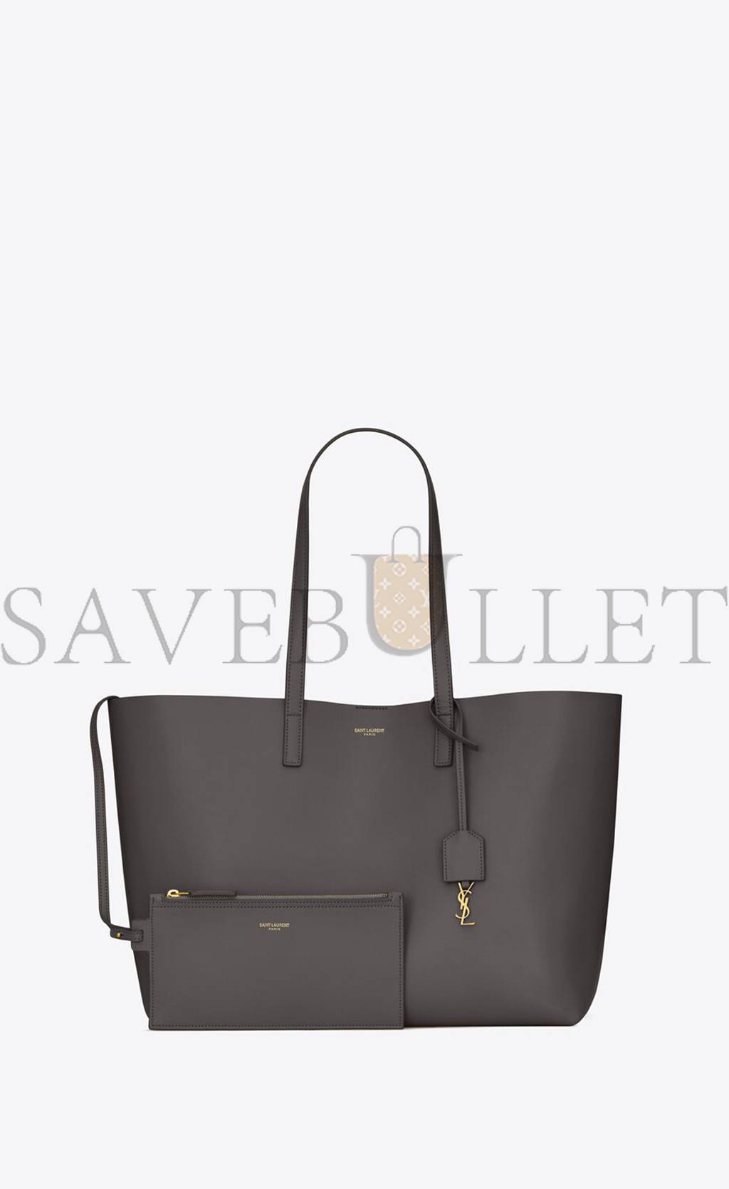 YSL SHOPPING SAINT LAURENT EW IN SUPPLE LEATHER 600281CSV0J1112 (37*28*13cm)